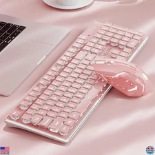 V3 Wireless Keyboard and Mouse with Single Backlit, Metal Panel, Bluetooth/2.4G