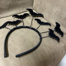 Halloween Bat Headband Costume Accessory Wires are bendable Halloween