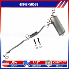 Stainless Steel Resonator Muffler Exhaust Kit fits: Nissan Rogue 2.5L 2014-2019