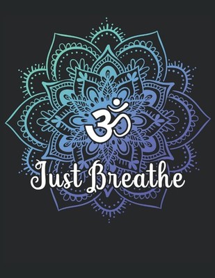 Anti-Stress Malbuch: Mandala Yoga Namaste Tattoo Design A4
