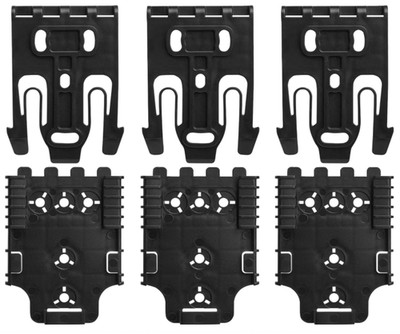 3 Packs QLS Kit | Quick Locking System Kit with Locking Fork and Receiver Pla...