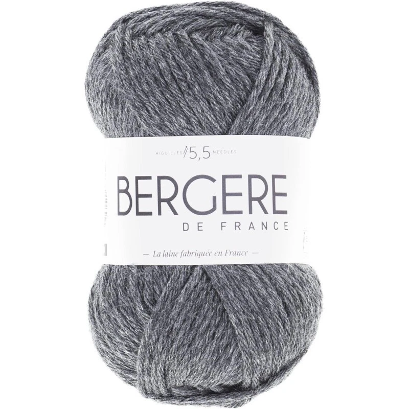 5 Pelotes De Laine Bergère De France - 50g Chacune - 17% Laine - Aiguilles 5.5 - Neuf