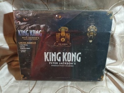 DVD King Kong (2005) Peter Jackson s Production Diaries NIB Collectors Box Set