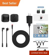 23ft/7m Power Cable and Adapter for Blink Outdoor 4 4th Gen  3rd Gen  Blink...