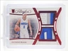 ANTHONY BLACK 2023-24 FLAWLESS ROOKIE DUAL PATCH RUBY MAGIC RC /15 Q5033