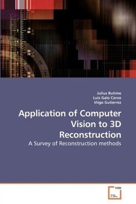 Butime - Application of Computer Vision to 3D Reconstruction - New pap - X555z