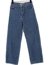 Levi’s Women's Jeans S Blue Cotton with Other Wide-Leg