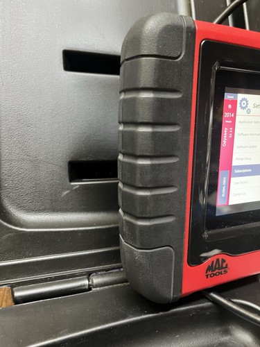 Mac Tools Mentor Touch Scout Dianostic Scanner MRST With Case Nice! - Foto 11 di 17
