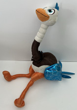 DISNEY STORE Miles Tomorrowland MERC Stuffed Plush Toy Ostrich 17" Posable Doll