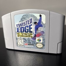 Twisted Edge Extreme Snowboarding Nintendo 64 N64 Authentic Cleaned Tested Retro
