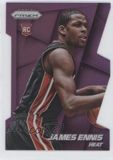 2014-15 Panini Prizm Purple Die-Cut Prizm 88/139 James Ennis #274 0b9