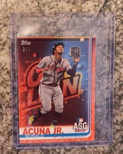 2019 Topps On Demand Mini Ronald Acuna Jr. Red SSP /5 #US220 🍒⭐🔥