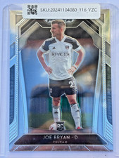 Joe Bryan RC 2020-21 Panini Prizm #288 Fulham Rookie Card. rookie card picture