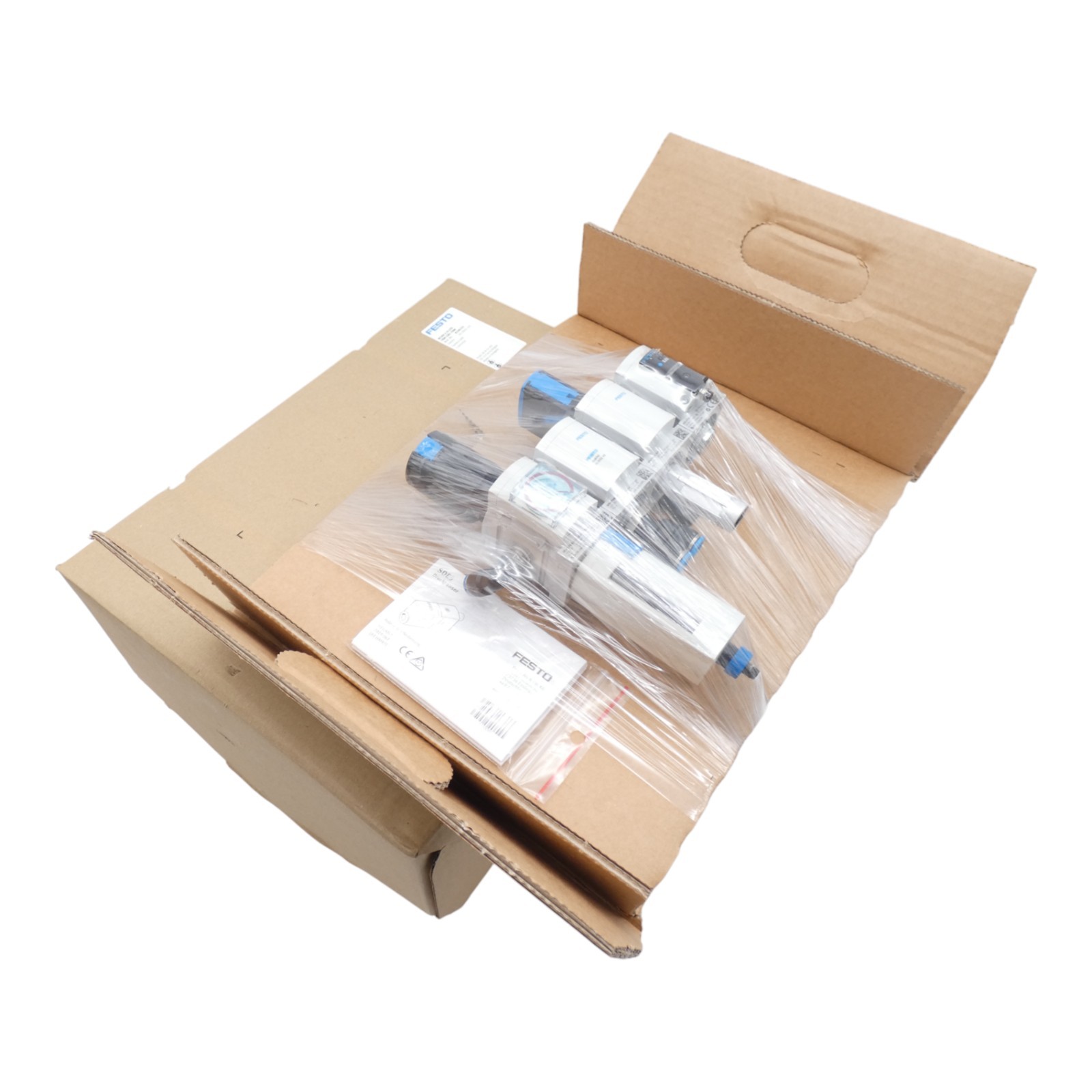 Festo MSB4-1/4-LFR-FRM-EM1-FRM 8108763 Maintenance Equipment Combination -Unused/Original Packaging-