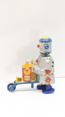 Vintage RARE Atomic Robot Man TOY VHTF Ramp Walker Machine 