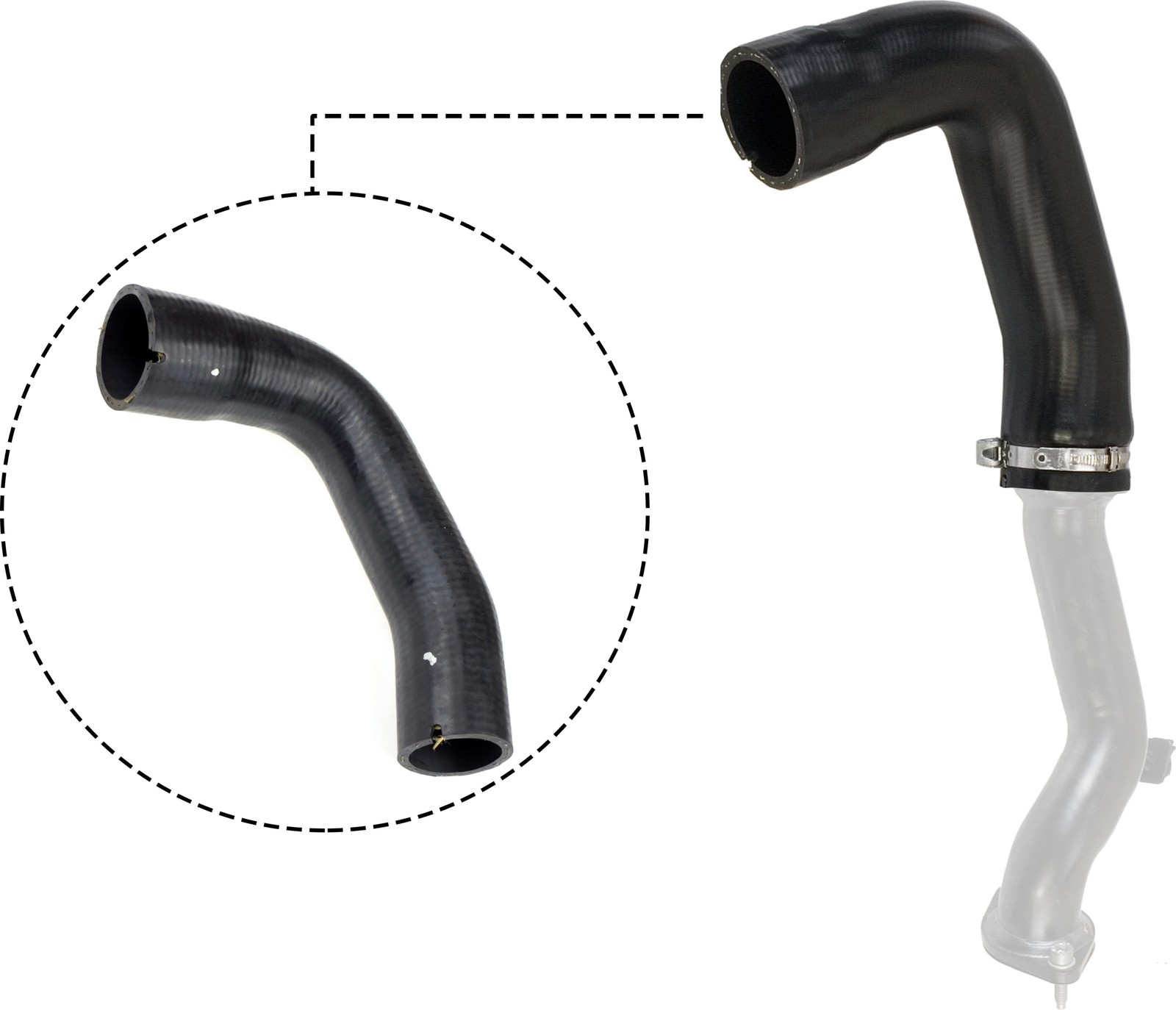 Fits GATES GAT09-0469 Charge Air Hose GAT09-0469 Intercooler hose R ( ⭐UK Stock⭐