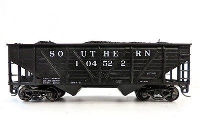 HO Kadee Southern Railroad 32' Steel Braced Wood Loaded Coal Hopper Mint