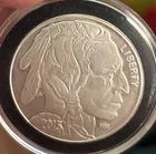 Buffalo Bullion 1 Troy Oz  .999 Fine Silver Coin w/Native American Profile