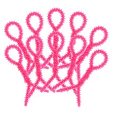 10Pcs Spiral Hair Perm Rods Barber Hairdressing Style Tool Curling Perm Rods