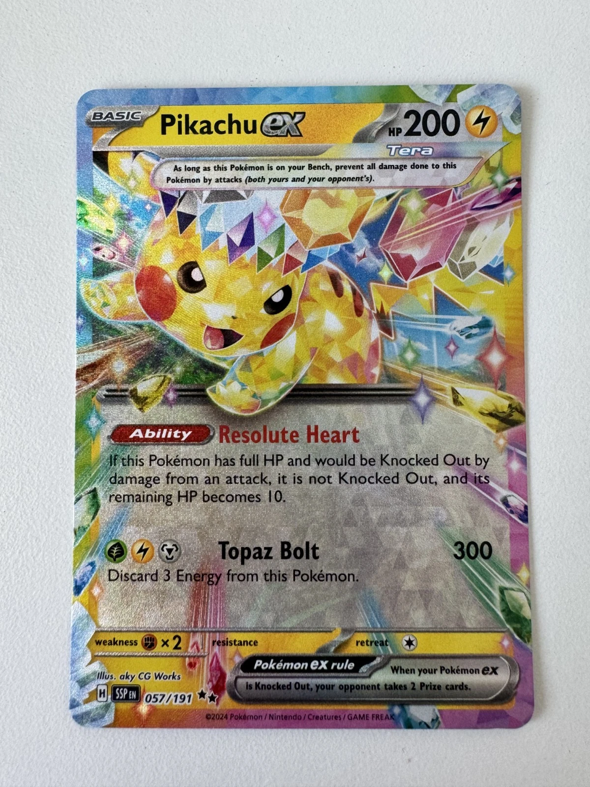 Pikachu ex - Surging Sparks #57 Price & Value ($4.86) | PokeScope