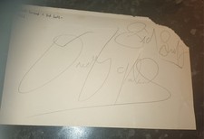 Judy Garland And Sid Luft Signed In Pencil 1962 No COA!