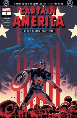 CAPTAIN AMERICA #8 - COVER A SCHITI (Marvel, 2026, First Print)