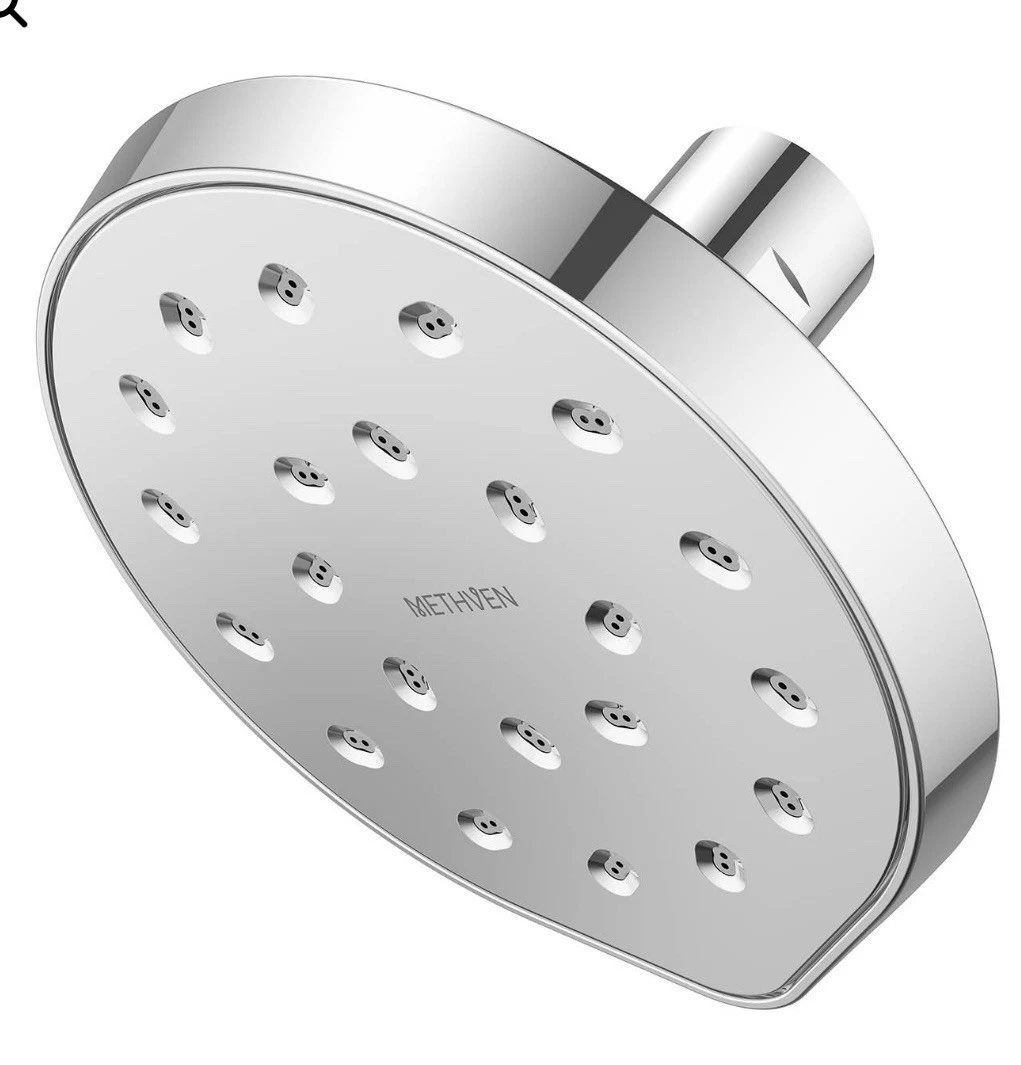 Methven Kiri MK2 Satinjet Chrome Wall Shower Head Rose KRWSCPAU