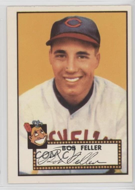 1983 Topps 1952 Reprint Series Bob Feller #88 HOF 0h1