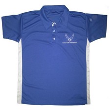 Made in the USA U.S. Air Force Performance Polo Shirt | Official Military Golf P