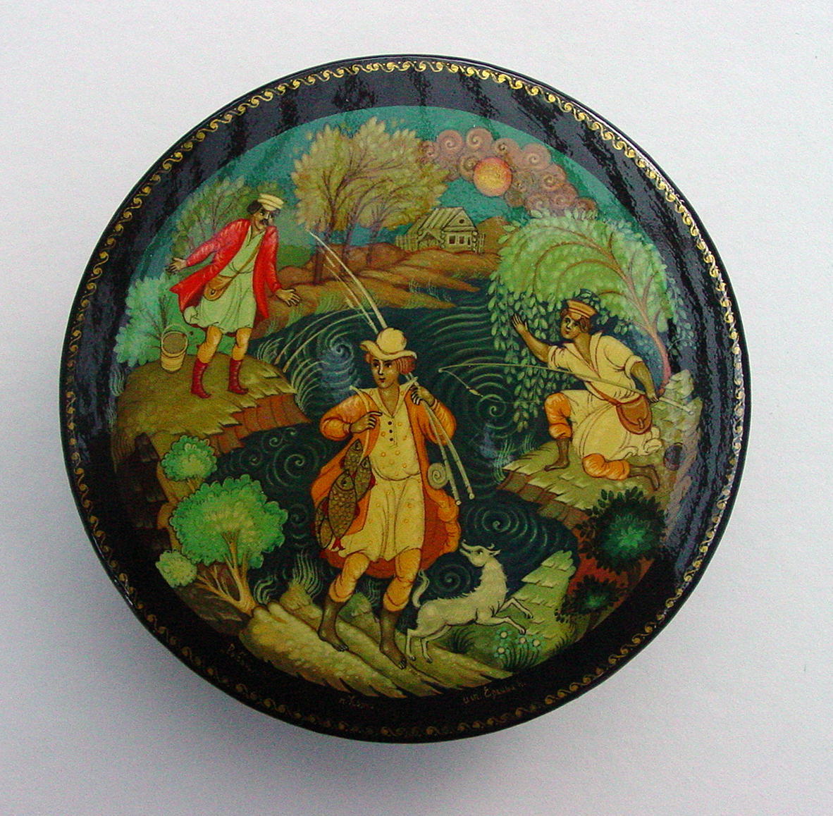 洋書 Russian Lacquered Miniatures Russian lacquered miniatures : Fedoskino, Palekh, Mstiora