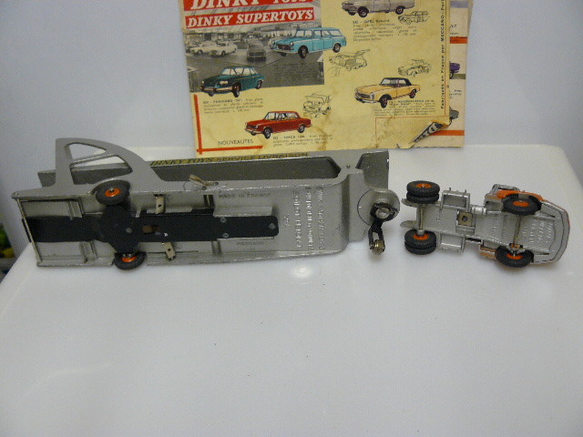 UNIC IZOARD PORTE-VOITURES BOILOT #39A PAR DINKY SUPERTOYS MECCANO FRANCE