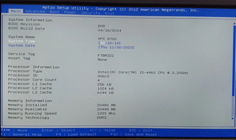 Dell XPS 8700 Core i5-4460 3.20GHz 20GB 500GB SSD NO OS Computer PC GT720 WiFi - Image 2 of 4