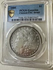 1886 Morgan Silver Dollar PCGS Genuine Cleaned-UNC Detail