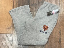 Chicago Bears NFL Youth Boy's Gray Sweatpants  New with tags
