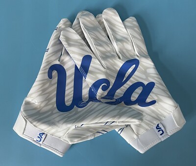 Under Armour UCLA Team Issued Football Gloves — Brand New