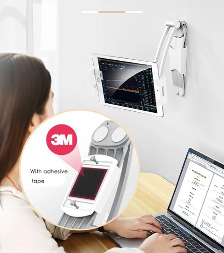 2-in-1 Flexible Lazy Halterung - Desktop & Wandhalterung Handy & Tablet Halter - Bild 31 von 34