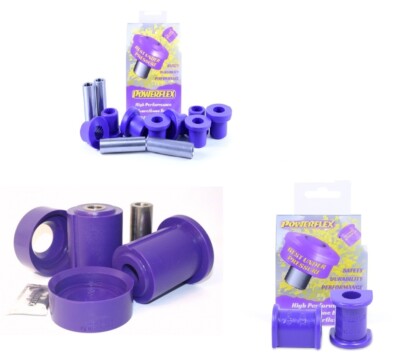 Powerflex PU Buchsen BMW E36 Compact + Z3 8-teiliges Set Hinterachse Road Series