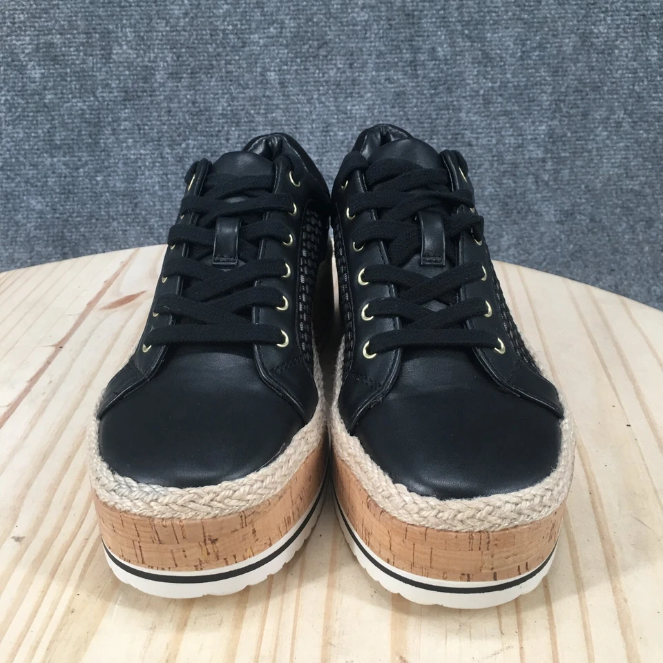 JLO Jennifer Lopez туфли женщин 6,5 М Laurn Espadrille кроссовок черный искусственной кожи - Изображение 4 из 4