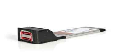 PCMCIA Expresscard 34 Express Card 34 Extern eSATA 2 Channel 2 Kanal eSATA S-ATA