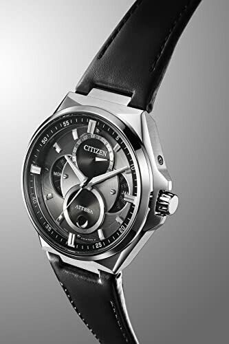 Citizen Attesa BU0060-09H Eco-Drive Triple Calendar Titanium Men's