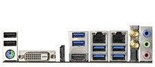 For ASRock Z270M-ITX/ac Shield I/O IO Rear Baffle Backplate Motherboard