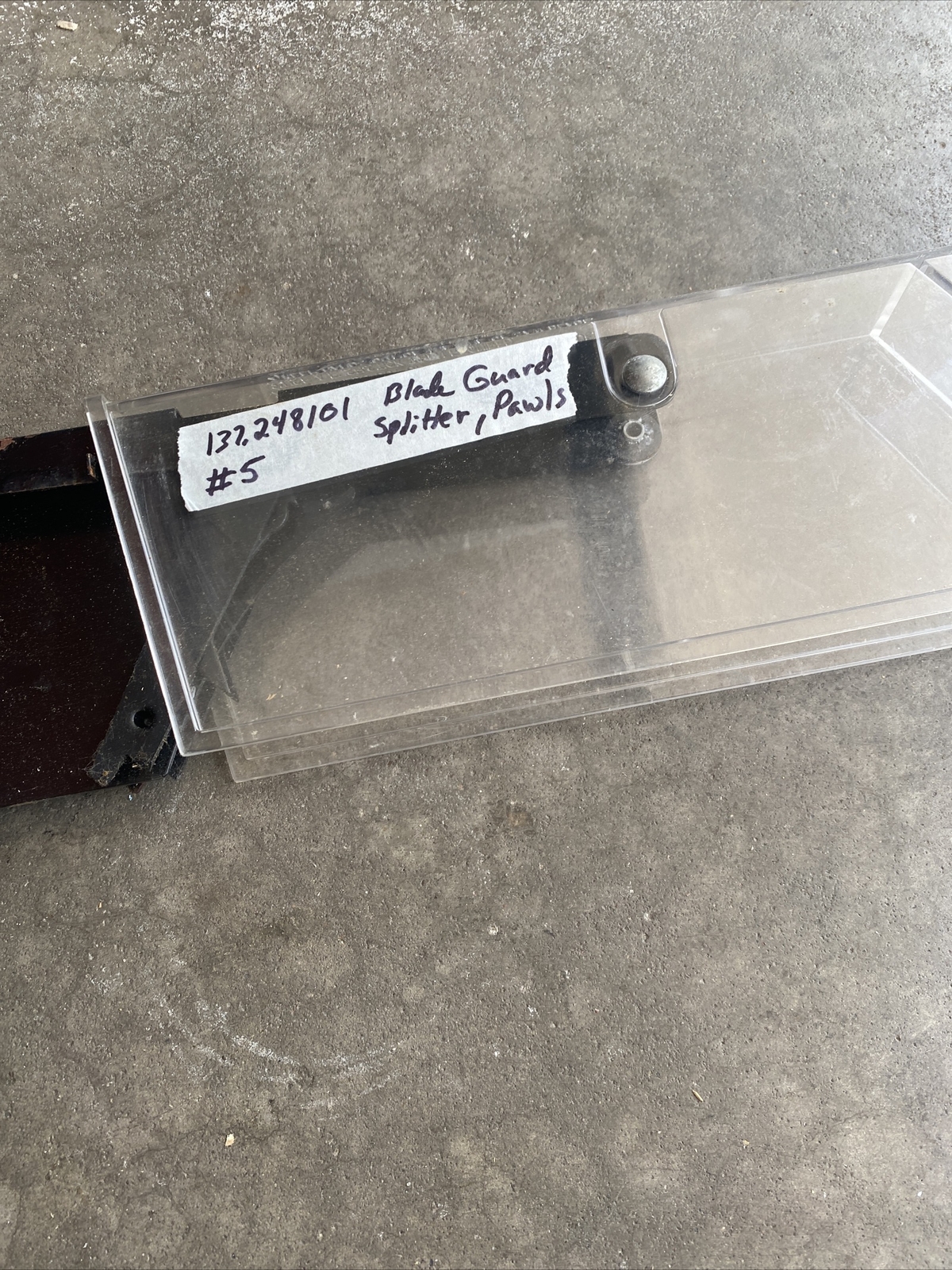 Sears Craftsman 10” Table Saw Blade Guard Splitter Kerf Knife Pawl 137.248101 5 eBay