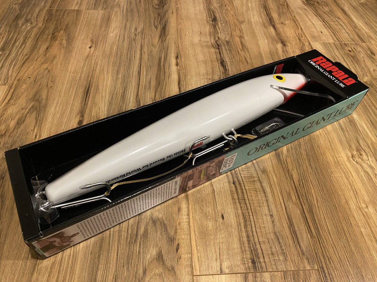 New Rapala Original Giant Lure Silver Minnow Jumbo Crankbait | eBay