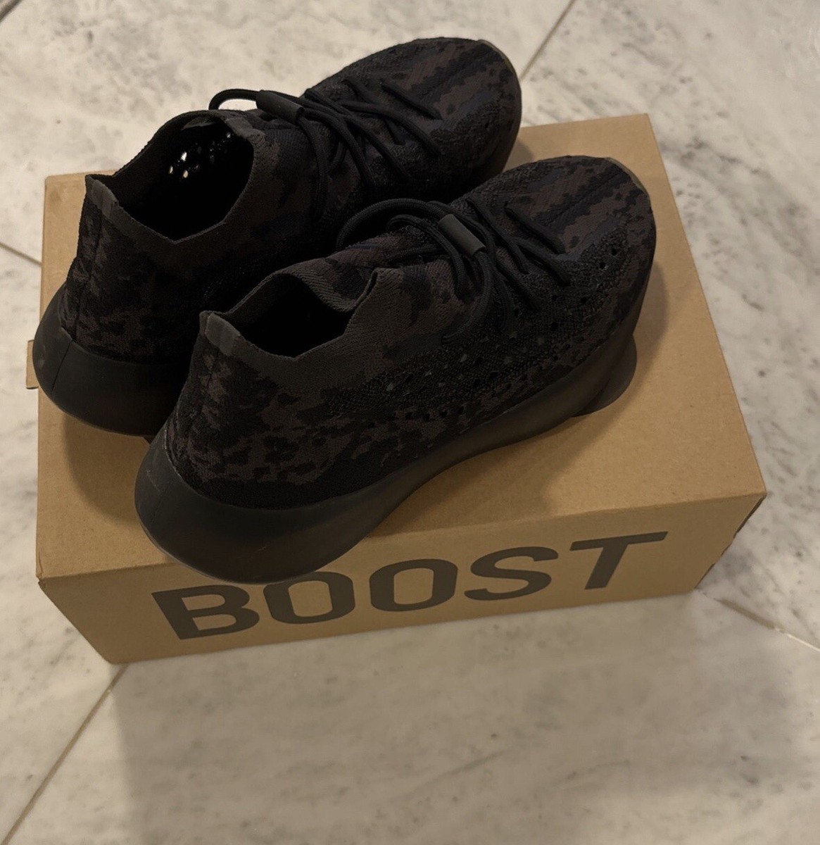 Size 12 - adidas Yeezy Boost 380 Onyx Non-Reflective  display picture 1