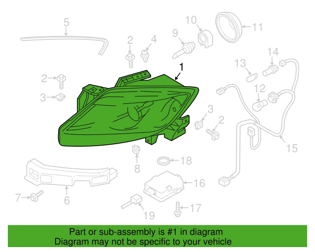 Scheinwerfer links für Mazda CX-9 2013-2015 Xenon LED - Bild 3 von 4