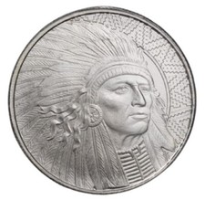 2023 Buffalo Warrior Silver Round Bullion 1 Oz Mint .999 Fine Silver 107.92 per troy oz