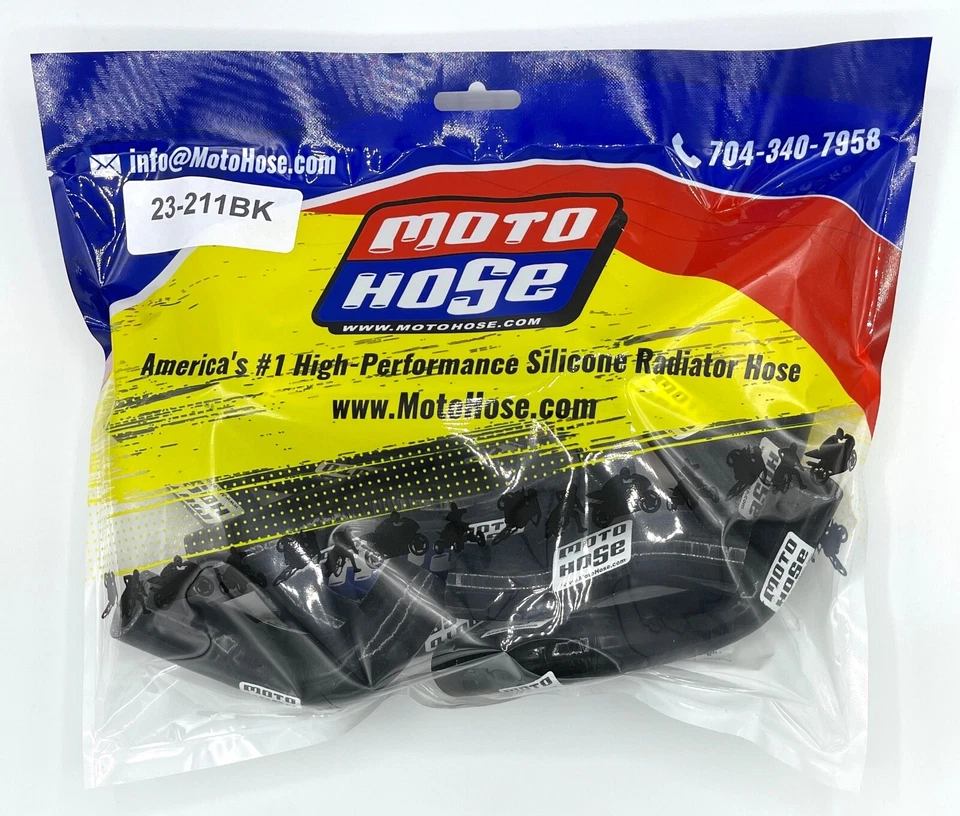 Manguera radiador 3 ruedas Yamaha TRI-Z 250 YTZ250 NEGRO 23-211BK Foto 2 de 4