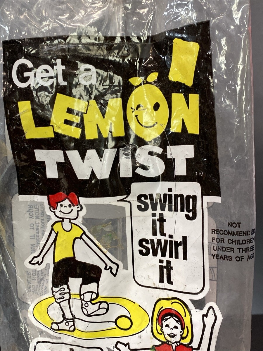1975 Chemtoy Lemon Twist Hop Jump Skip Bump Toy In Its Original
