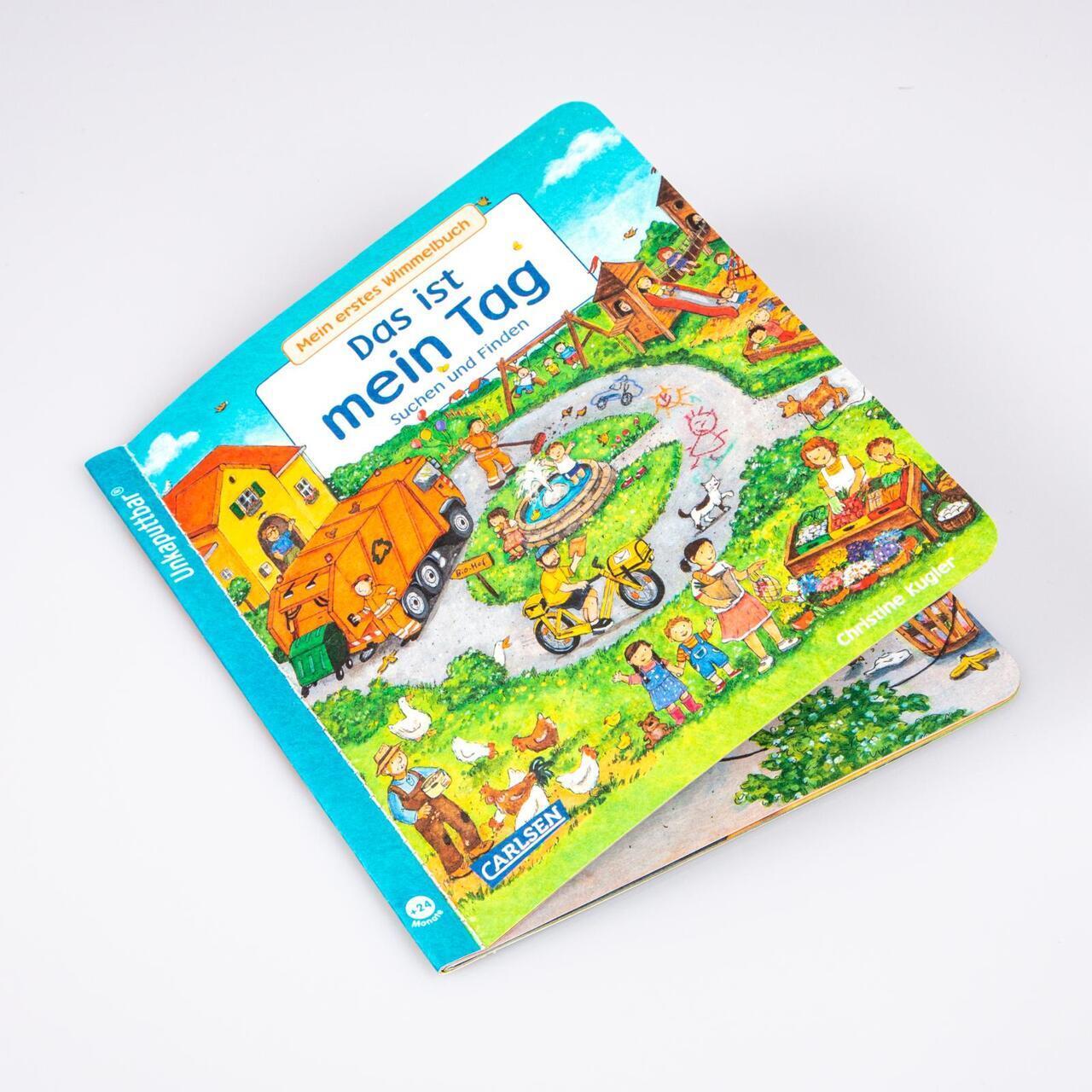 Thumbnail - Unkaputtbar: Mein Erstes Wimmelbuch: Das Ist Mein Tag Sibylle Schumann