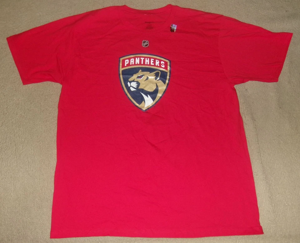 Raro NUEVO Auténtico ROBERTO LUONGO Reebok FLORIDA PANTHERS Rojo CAMISA JERSEY XL Foto 2 de 3